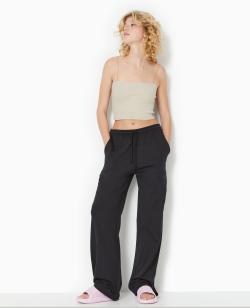 Pantalon de jogging droit Femme - Couleur noir - Taille M - Pantalon Femme - PIMKIE