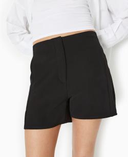 Short city taille haute Femme - Couleur noir - Taille 34 - Short Femme - PIMKIE