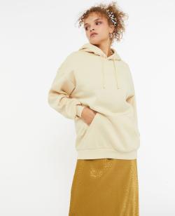 Sweat capuche oversize Femme - Couleur marron - Taille L - Sweat Femme - PIMKIE
