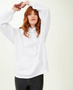 Sweat capuche oversize Femme - Couleur blanc - Taille XS - Femme - PIMKIE