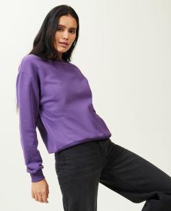 Sweat col rond Femme - Couleur violet - Taille S - Sweat Femme - PIMKIE