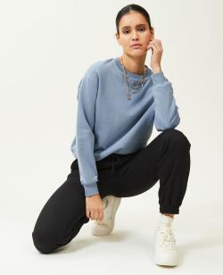 Sweat col rond Femme - Couleur bleu - Taille M - Sweat Femme - PIMKIE