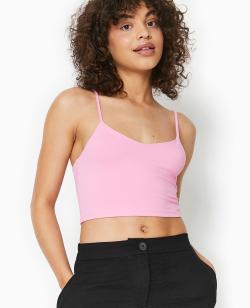 Brassière à fines bretelles Femme - Couleur rose - Taille XS - T-shirt et Top Femme - PIMKIE