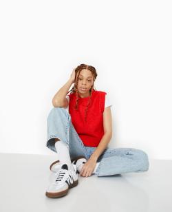 Pull sans manches avec laine Femme - Couleur violet - Taille M - Pull et Gilet Femme - PIMKIE