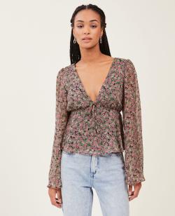 Blouse en tissu léger Femme - Couleur rose - Taille S - Blouse et Chemise Femme - PIMKIE