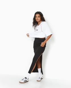 Jupe tube en maille côtelée Femme - Couleur noir - Taille L - Jupe Femme - PIMKIE