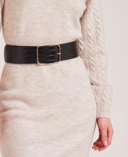 Ceinture large grande boucle