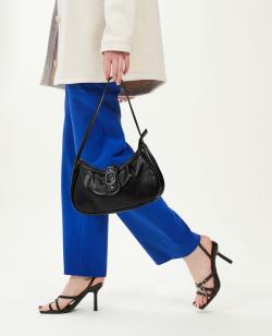 Sac baguette souple porté épaule