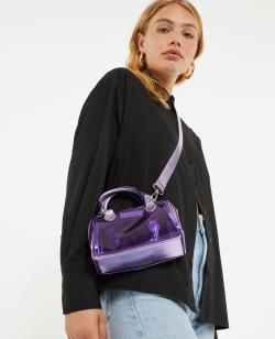 Mini sac bowling transparent