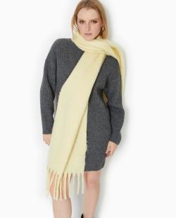 Grande écharpe en maille ultra douce