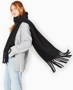 Grande écharpe en maille ultra douce