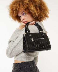 Sac boxy effet croco