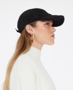 Casquette effet tweed