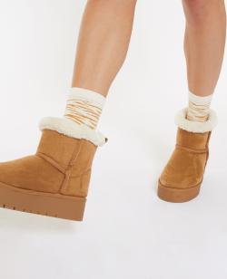 Paire de chaussettes zébrées