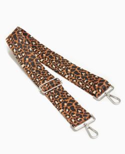 Sangle de sac amovible motif léopard