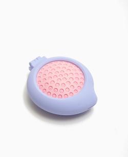 Brosse pliable avec miroir