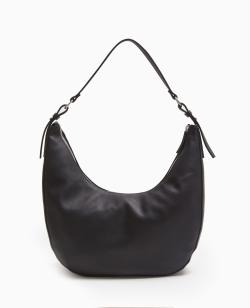 Grand sac porté épaule effet grainé