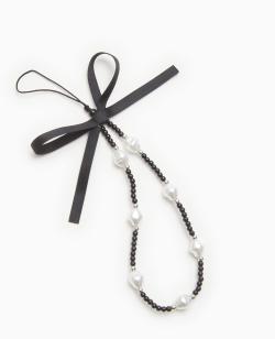 Dragonne avec perles et nœud