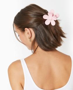 Pince crocodile fleur