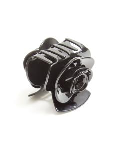 Pince crocodile avec fleurs et strass