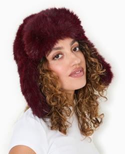 Chapka en fausse fourrure