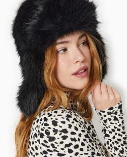 Chapka en fausse fourrure