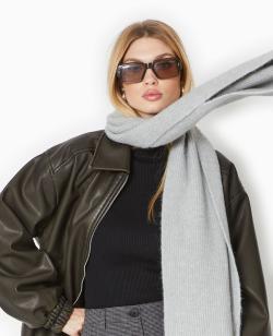 Echarpe en maille ultra douce