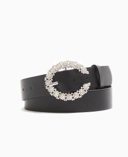 Ceinture avec boucle strass
