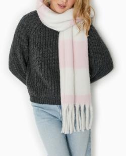 Grande écharpe en maille ultra douce