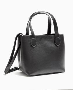 Sac carré avec poignées et bandoulière