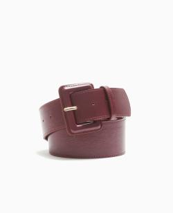 Ceinture large en simili cuir