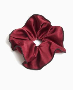 Maxi chouchou avec liseret contrasté