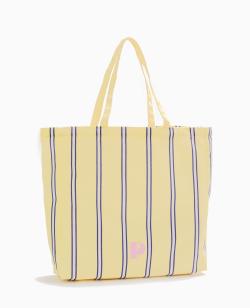 Grand totebag rayé