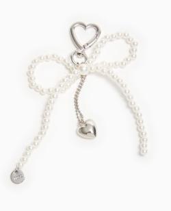 Déco de sac nœud en perles