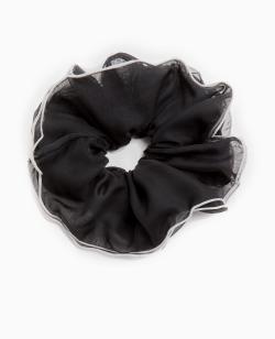 Maxi chouchou en tissu transparent