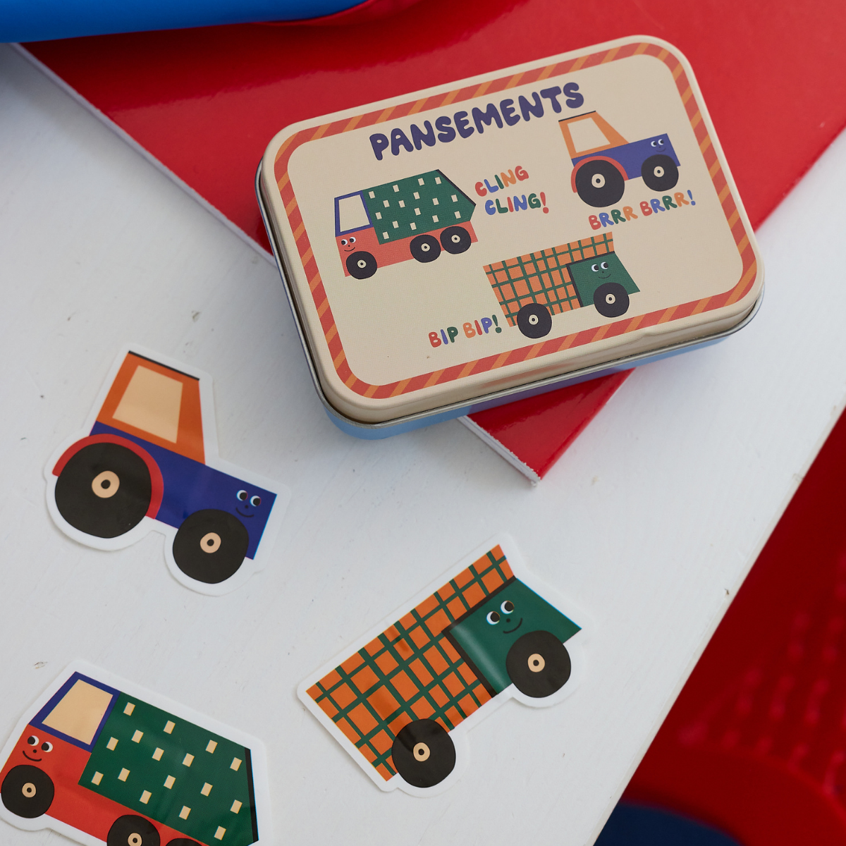 Boîte de 30 pansements enfants - Bip bip !