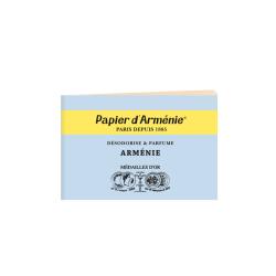 Papier d'Arménie carnet bleu 