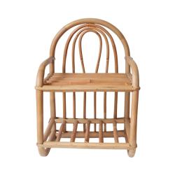 Petite étagère chevet en rotin