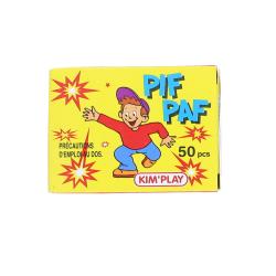 Boîte de 50 pétards pif paf