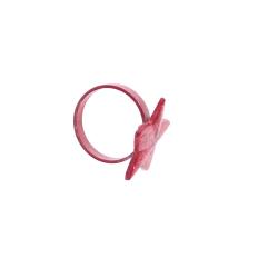 Rond de serviette étoile rouge