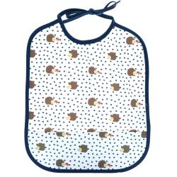Bavoir imperméable hérisson
