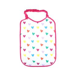 Bavoir imperméable élastique multicoeurs