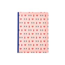 Bloc notes eye candy rose