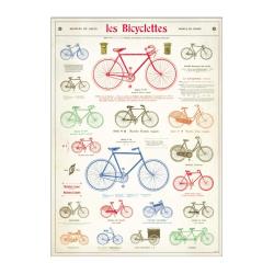 Affiche rétro Bicyclettes