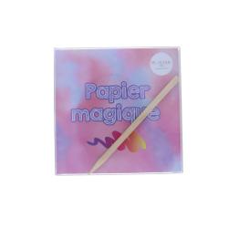Papier magique rainbow scratch
