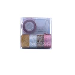 Mini dévidoir de ruban adhésif à paillettes