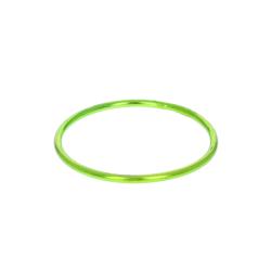 Bracelet jonc en aluminium vert néon