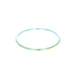 Bracelet jonc en aluminium vert pâle