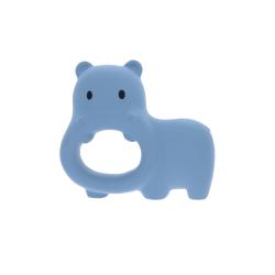 Anneau de dentition Hippopotame bleu