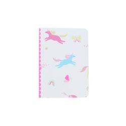 Petit carnet de notes motifs licornes